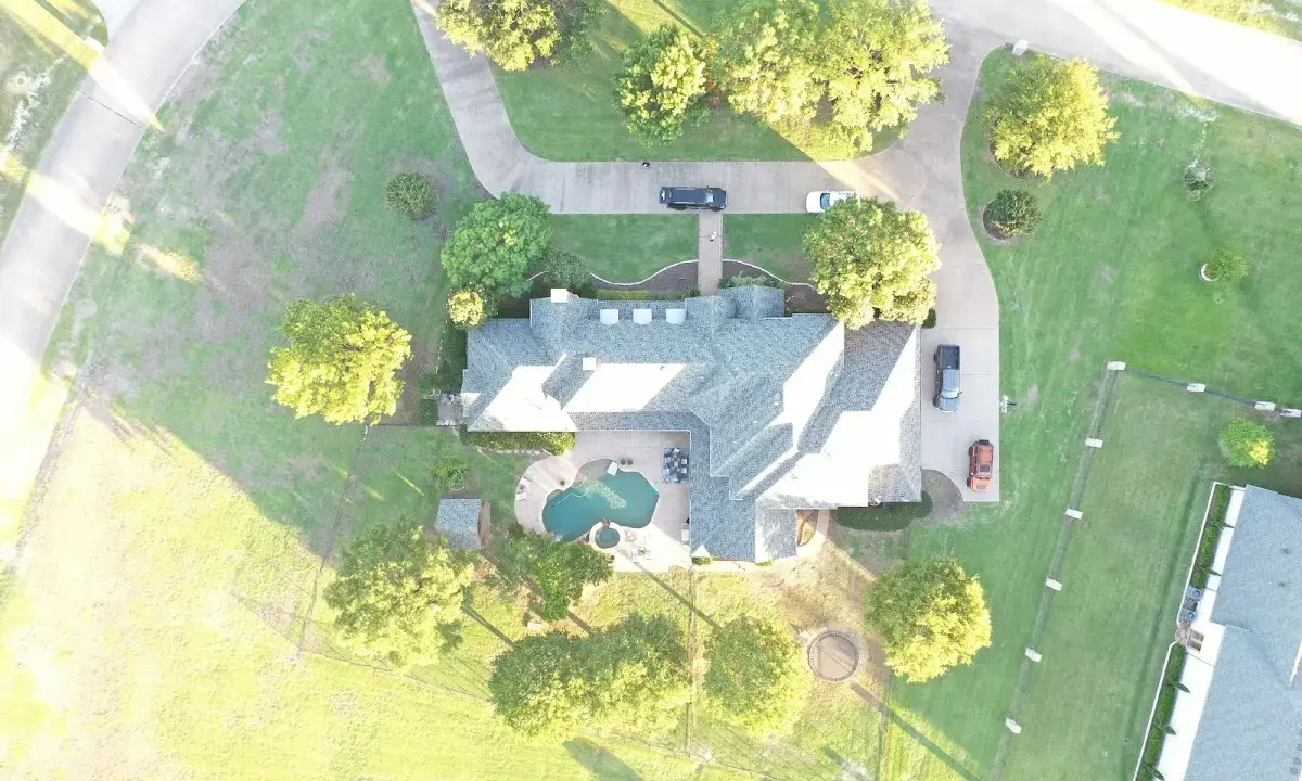 New shingle roof installation on a home in Bloomer